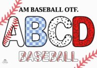 Am Baseball Set Font - Featured Image