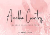 Amalia Country Font - Featured Image