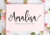 Amalisa Font - Featured Image