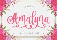 Amalyna Font - Featured Image