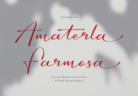 Amaterla Farmosa Font Font - Featured Image