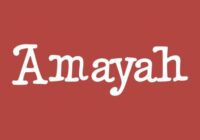 Amayah Font - Featured Image