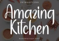 Amazing Kitchen Font - Featured Image