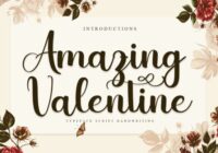 Amazing Valentine Font - Featured Image