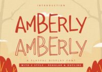Amberly Font - Featured Image