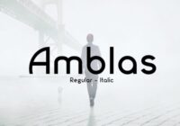 Amblas Font - Featured Image