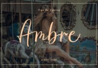 Ambre Script Font - Featured Image