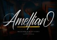 Amellian Font - Featured Image