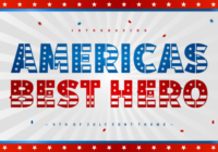 America's Best Hero Font - Featured Image