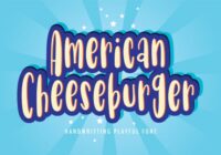 AmericanCheeseburger Font - Featured Image