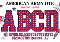 American Army Font - Featured Image
