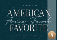 American Favorite Font - Featured Image