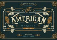 American Whiskey Font - Featured Image