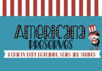 Americana Preserves Font - Featured Image