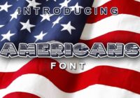 Americans Font - Featured Image