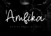 Amfika Font - Featured Image
