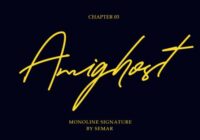 Amighost Font - Featured Image