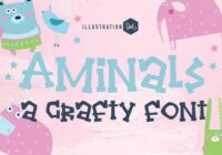 Aminals Font - Featured Image