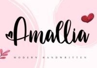 Ammallia Font - Featured Image