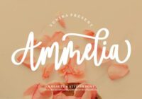 Ammelia Font - Featured Image