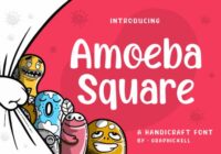 Amoeba Square Font - Featured Image