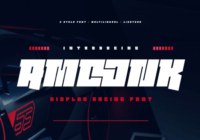 Amoonk Font - Featured Image