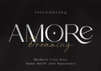 Amore Dreaming Font - Featured Image