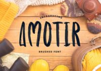 Amotir Font - Featured Image