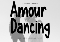 Amour Dancing Font - Featured Image