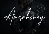 Amsahoney Font - Featured Image