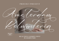 Amsterdam Belmonteria Font - Featured Image