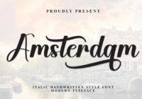 Amsterdam Font - Featured Image