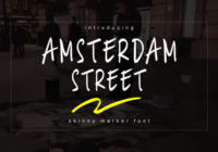 Amsterdam Street Font - Featured Image