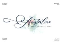 Amsterline Font - Featured Image