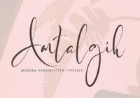 Amtalgih Font - Featured Image