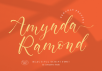 Amynda Ramond Font - Featured Image