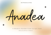 Anadea Font - Featured Image
