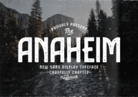 Anaheim Font - Featured Image
