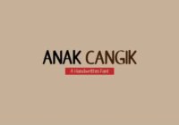 Anak Cangik Font - Featured Image