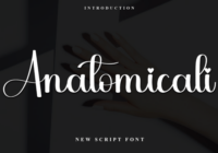 Anatomicali Font - Featured Image