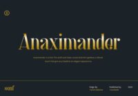 Anaximander Font - Featured Image