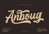 Anboug Font - Featured Image