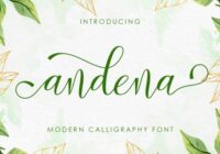 Andena Font - Featured Image