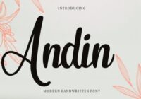 Andin Font - Featured Image
