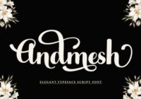 Andmesh Font - Featured Image