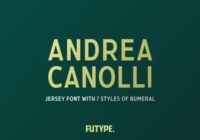 Andrea Canolli Font - Featured Image