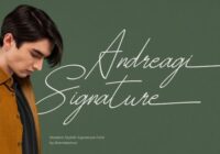 Andreagi Signature Font - Featured Image