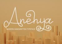 Anehya Font - Featured Image