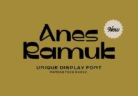Anes Ramuk Font - Featured Image