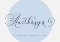 Anethasya Font - Featured Image